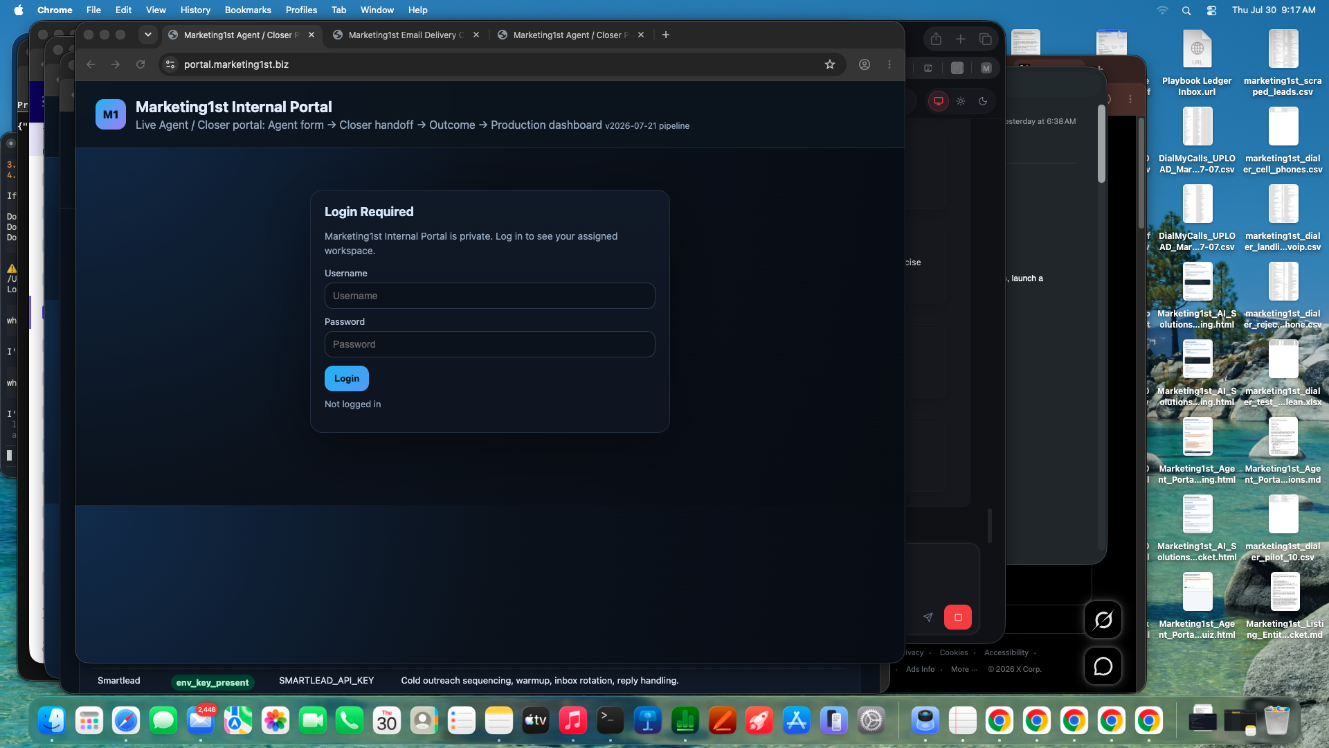 Dashboard used for campaign outreach management and task routing